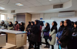 بازدید دانشجویان مقطع کارشناسی ارشد دانشگاه علم و هنر از کارخانه یزد پولیکا