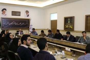 جلسه ریاست سازمان جهاددانشگاهی یزد با مدیران و کارشناسان حوزه آموزشی، پژوهشی و فرهنگی