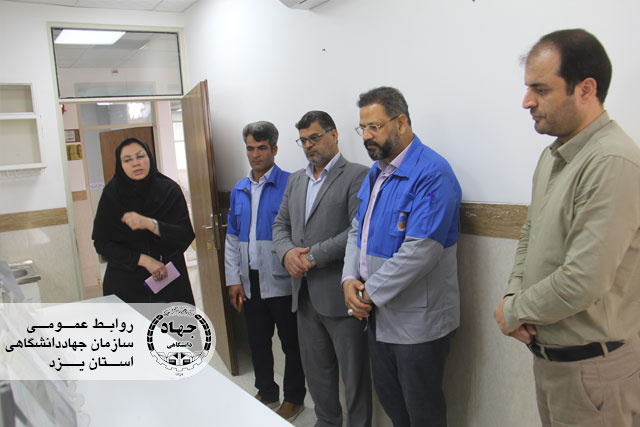بازدید مدیرکل مدیریت بحران استان یزد از دستاوردهای جهاددانشگاهی در حوزه محیط زیست